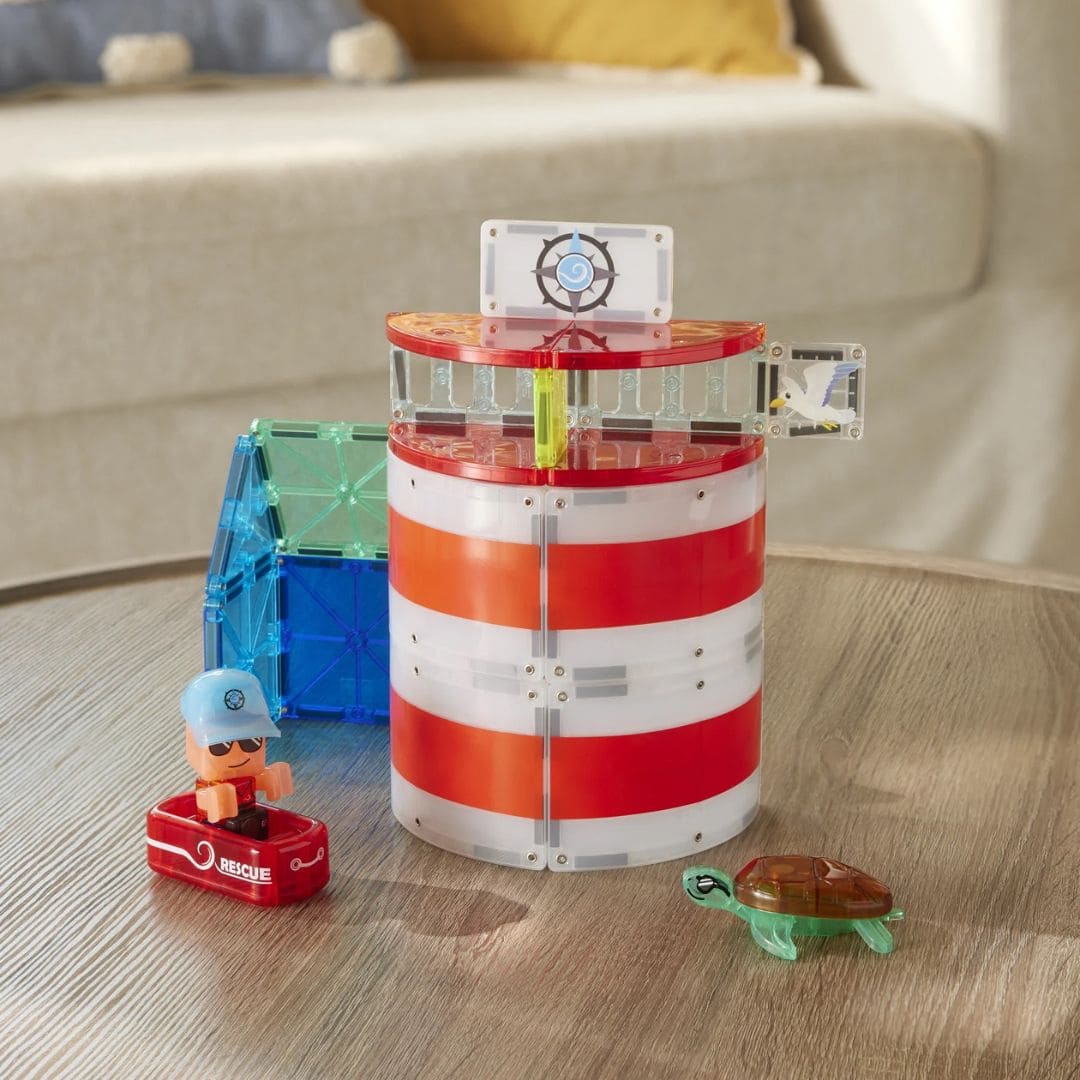 MAGNA-TILES magnetische tegels lighthouse rescue - 26-delig