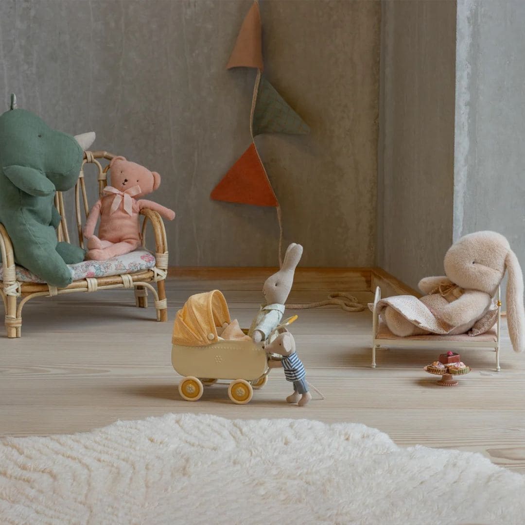 Maileg bunny plush small in de kleur latte