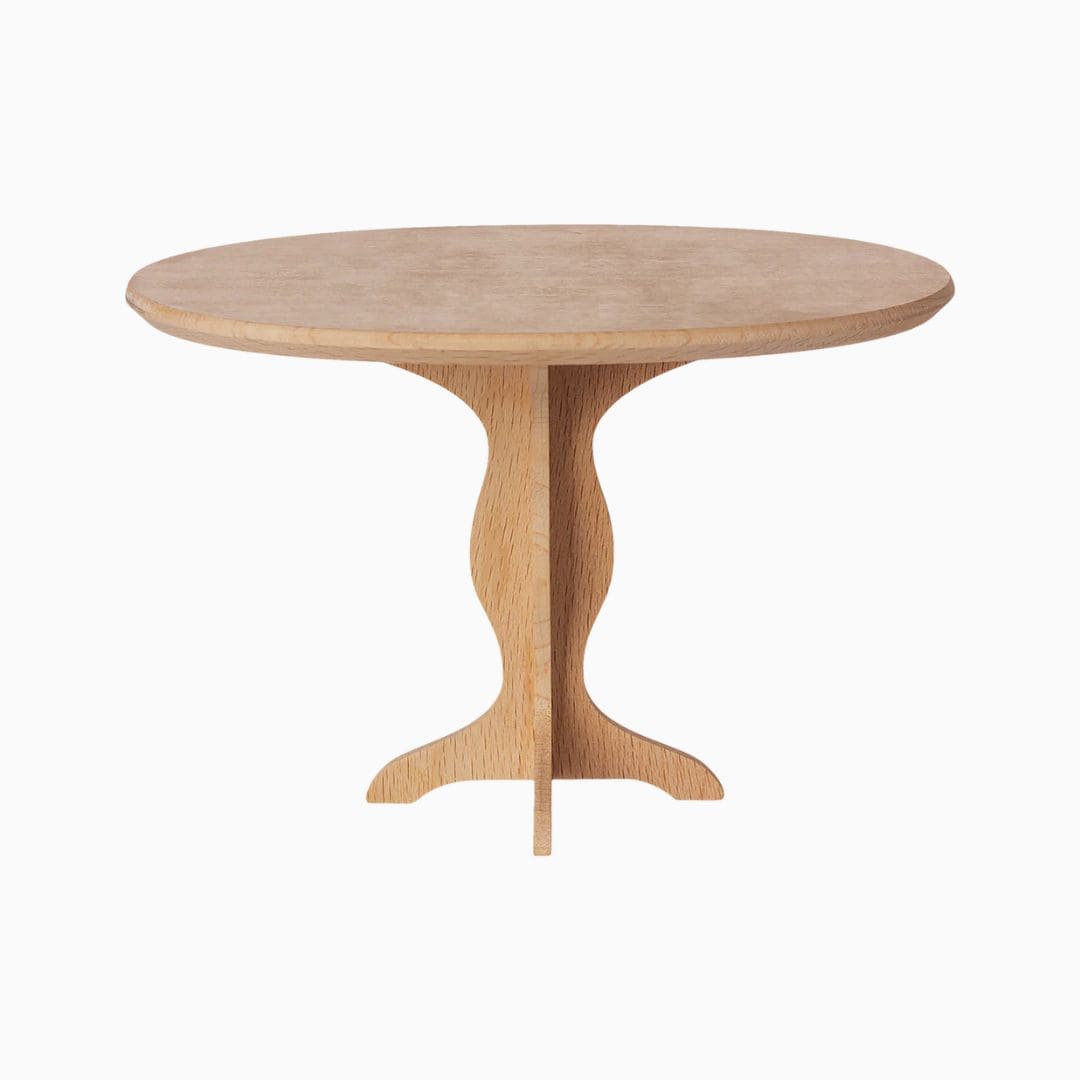 Maileg ovale eettafel van hout