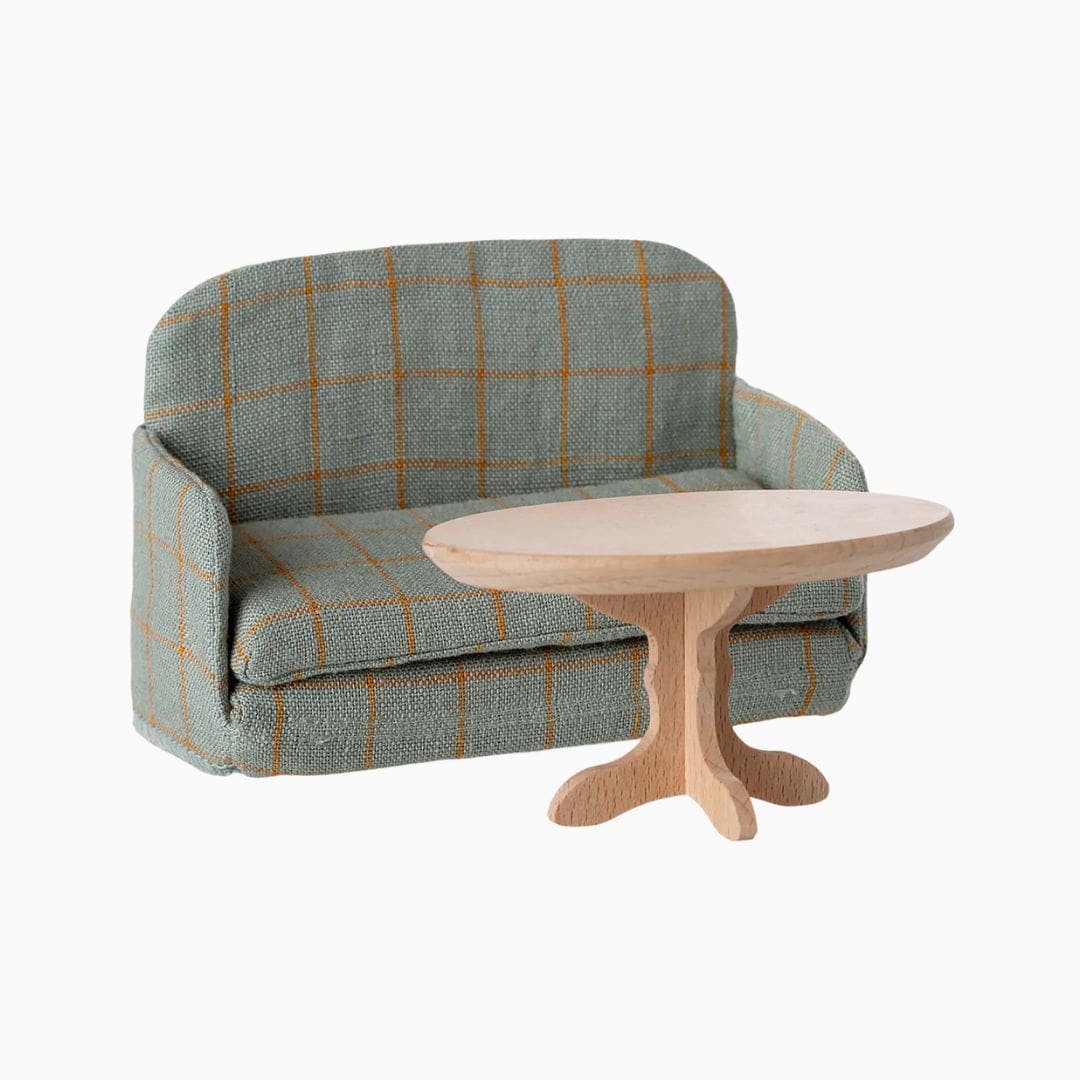 Maileg geruite slaapbank