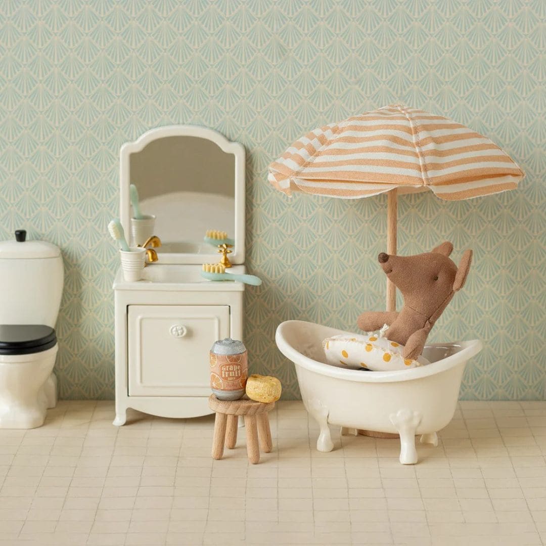 Maileg strandparasol in de kleur soft coral