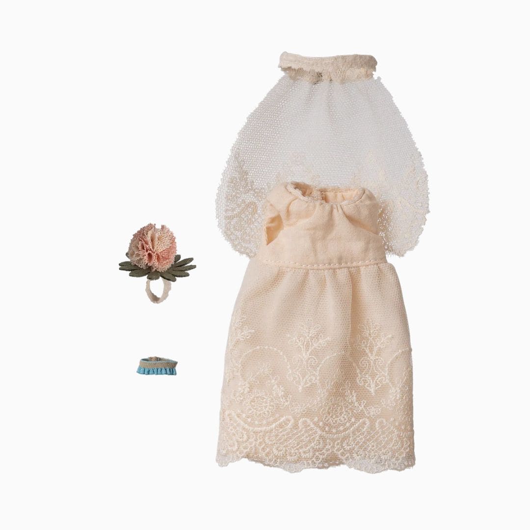 Maileg trouwjurk voor mama muis