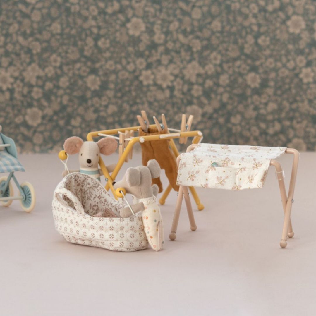 Verzorgingstafel baby muis Maileg rose