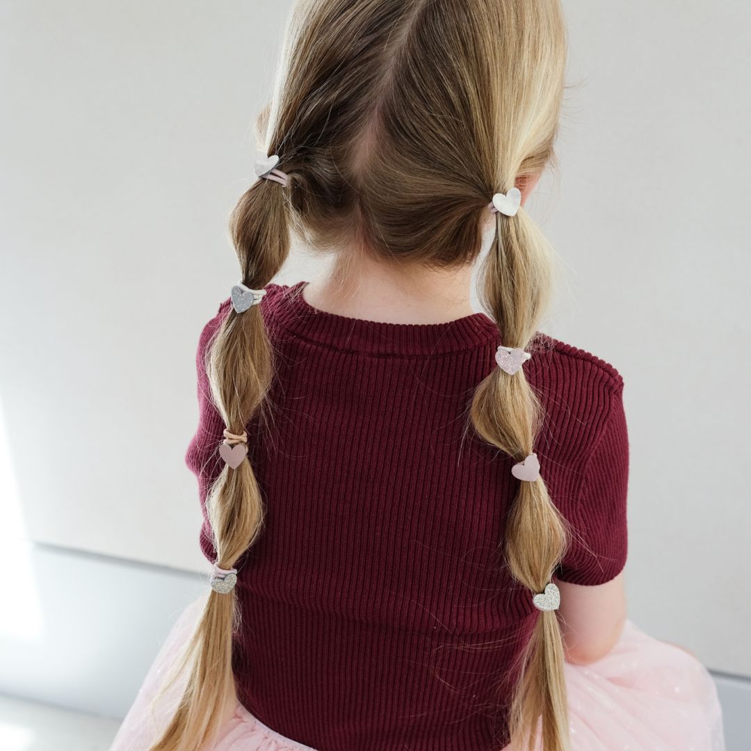 Mimi & Lula haarelastiekjes hartjes