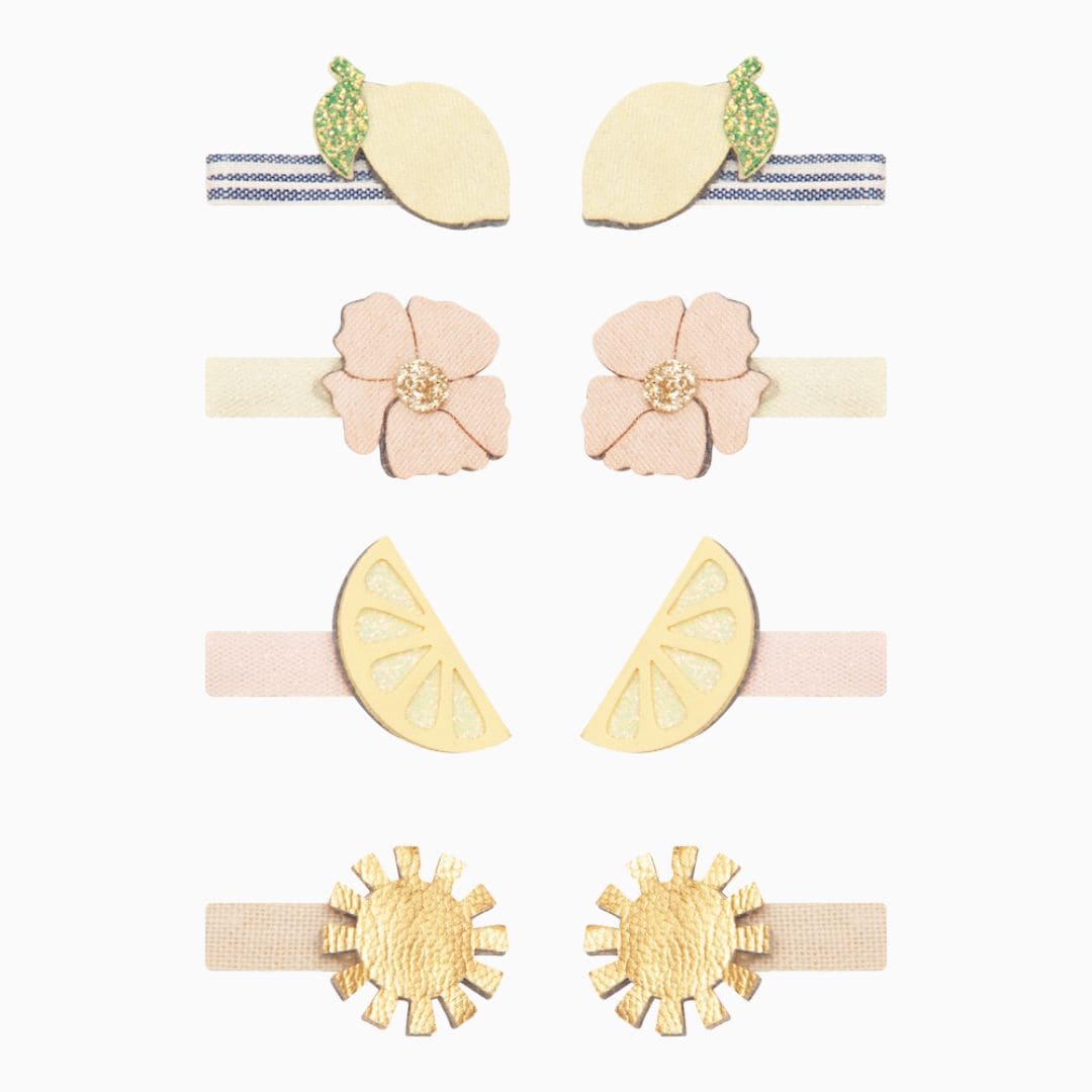 Mimi & Lula haarclipjes citroentjes