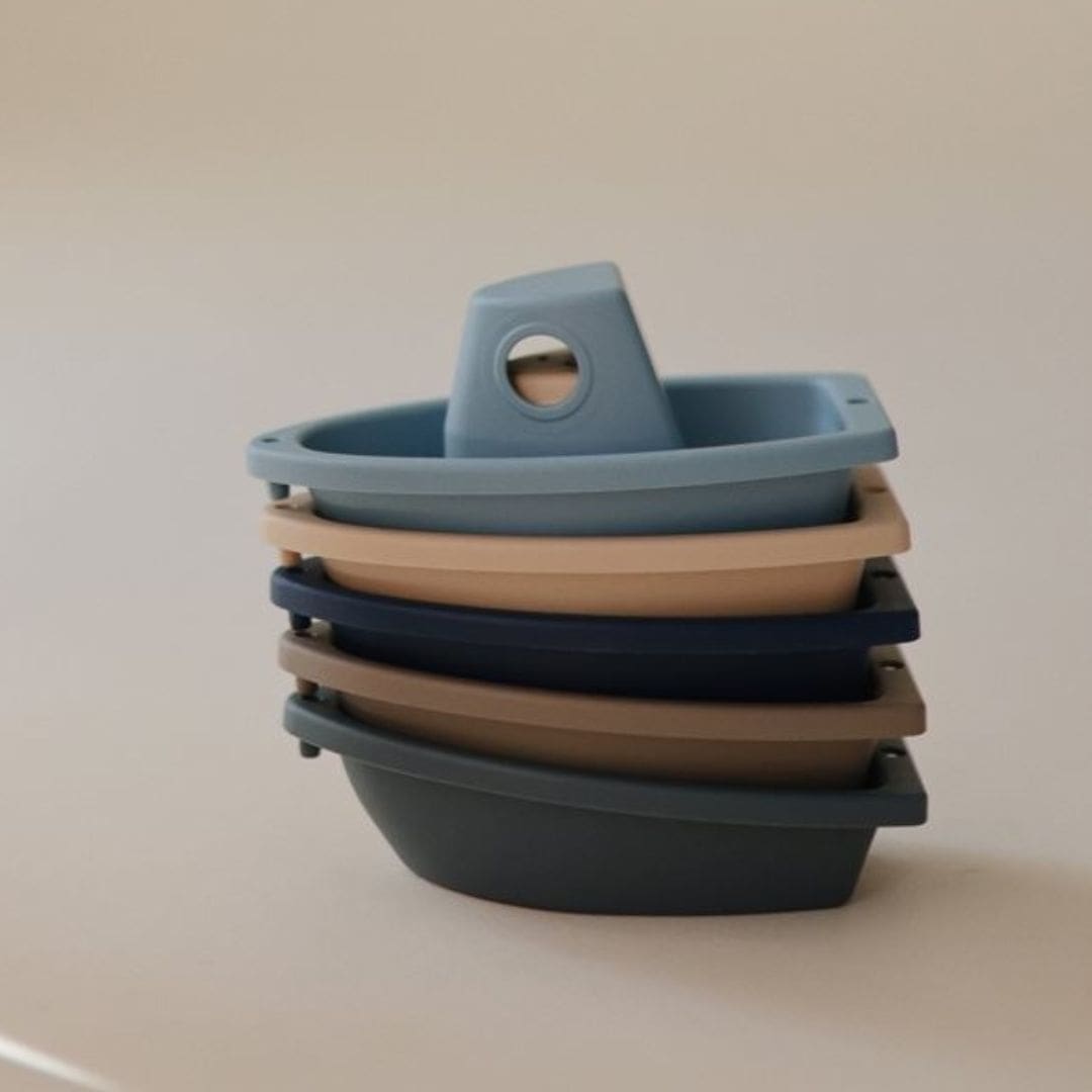 Mushie badbootjes ocean in de kleur blauw