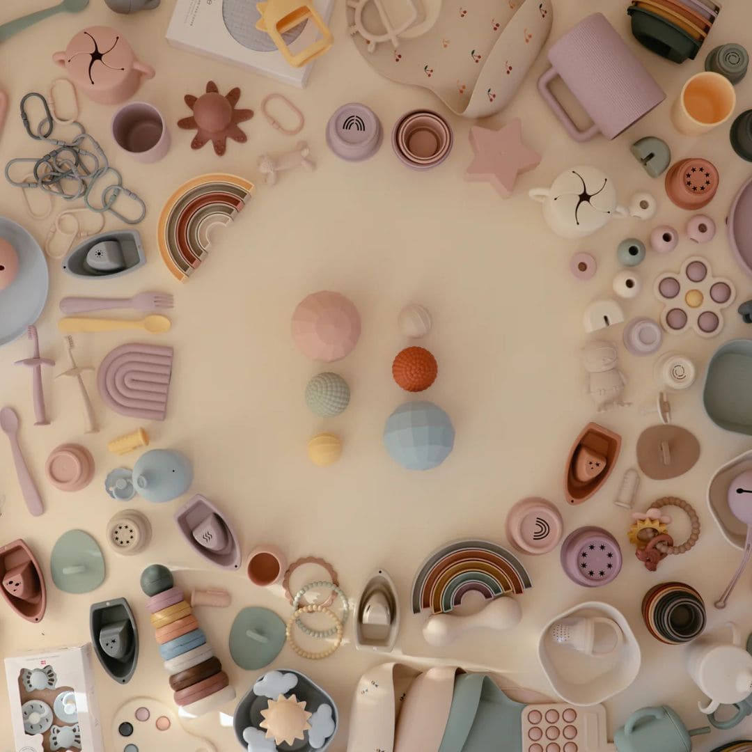 Mushie sensorische ballen 