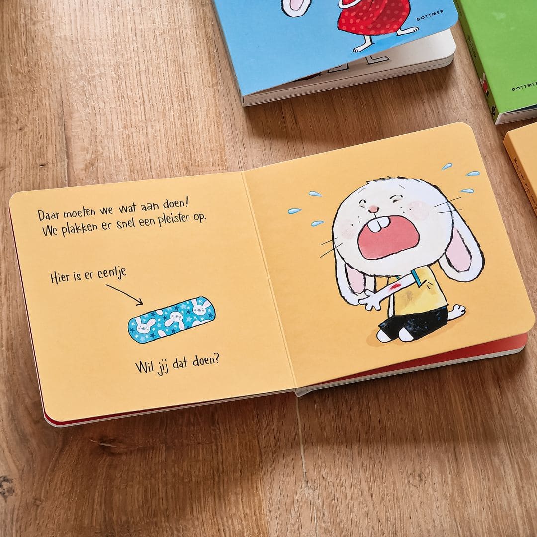 kartonboekje nog even een kusje erop van Jörg Mühle uit de nog even serie 