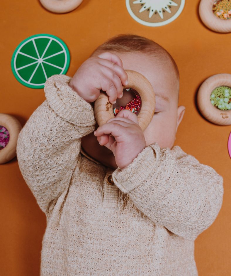 Petit Boum donut sensorisch speelgoed