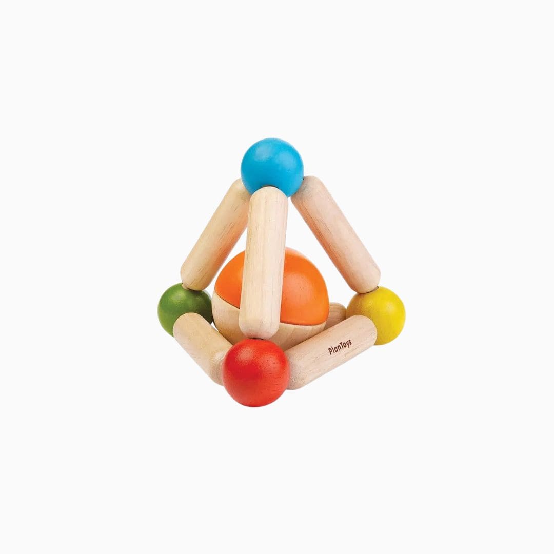 PlanToys driehoek rammelaar