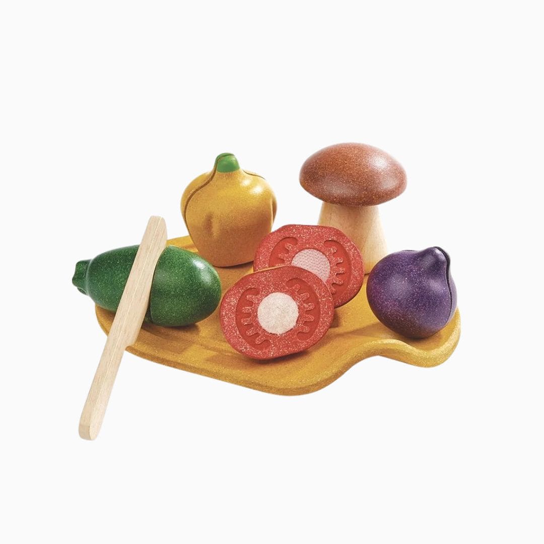 Plantoys diverse groentenset