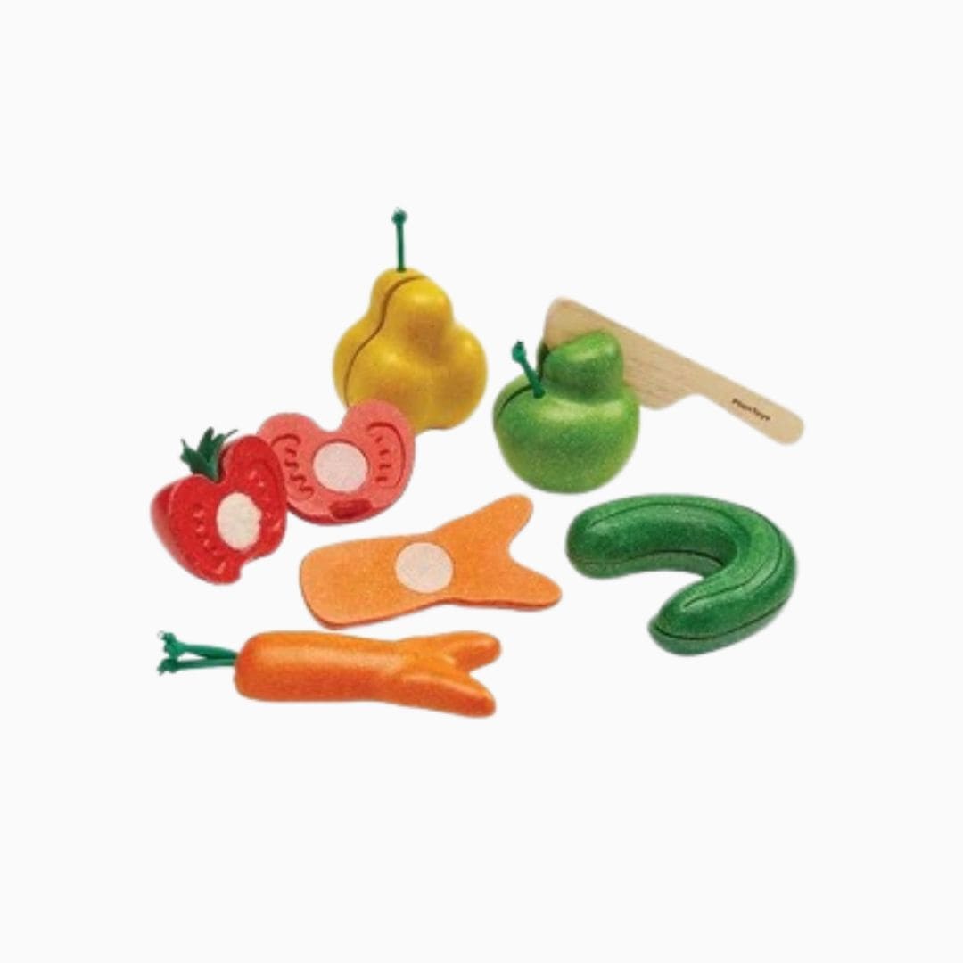 Plantoys kromme fruit en groenten
