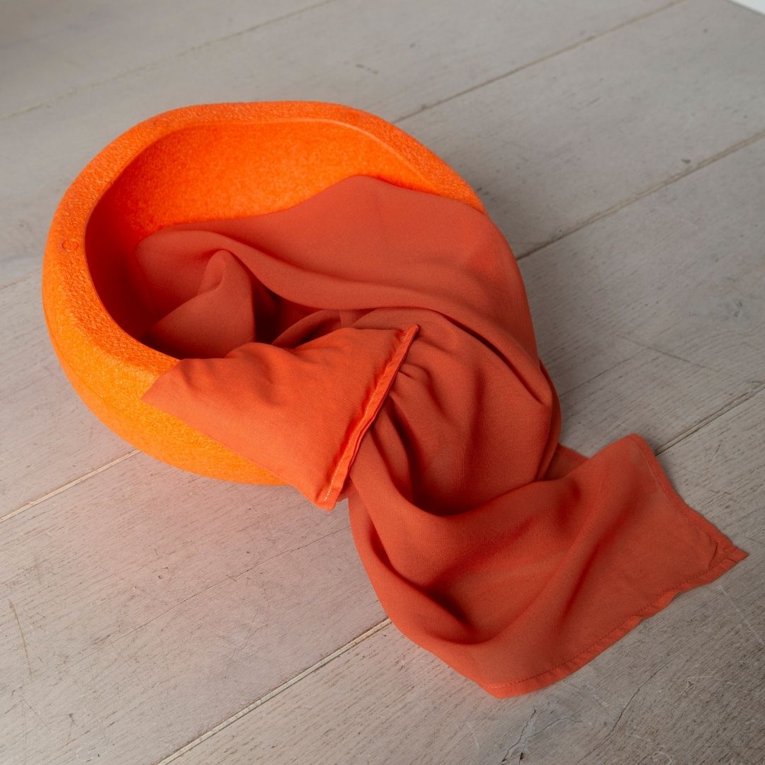 Little Botanic Label playcycle speeldoeken in de kleur oranje