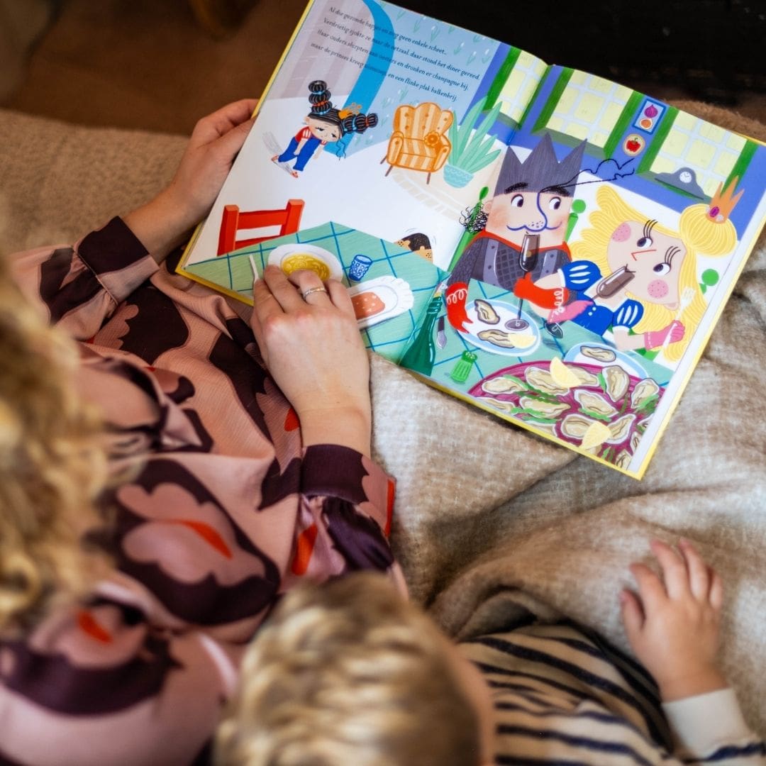 prentenboek het prinsesje zonder stank van levina van teunenbroek