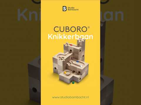 CUBORO houten knikkerbaan voorbeelden