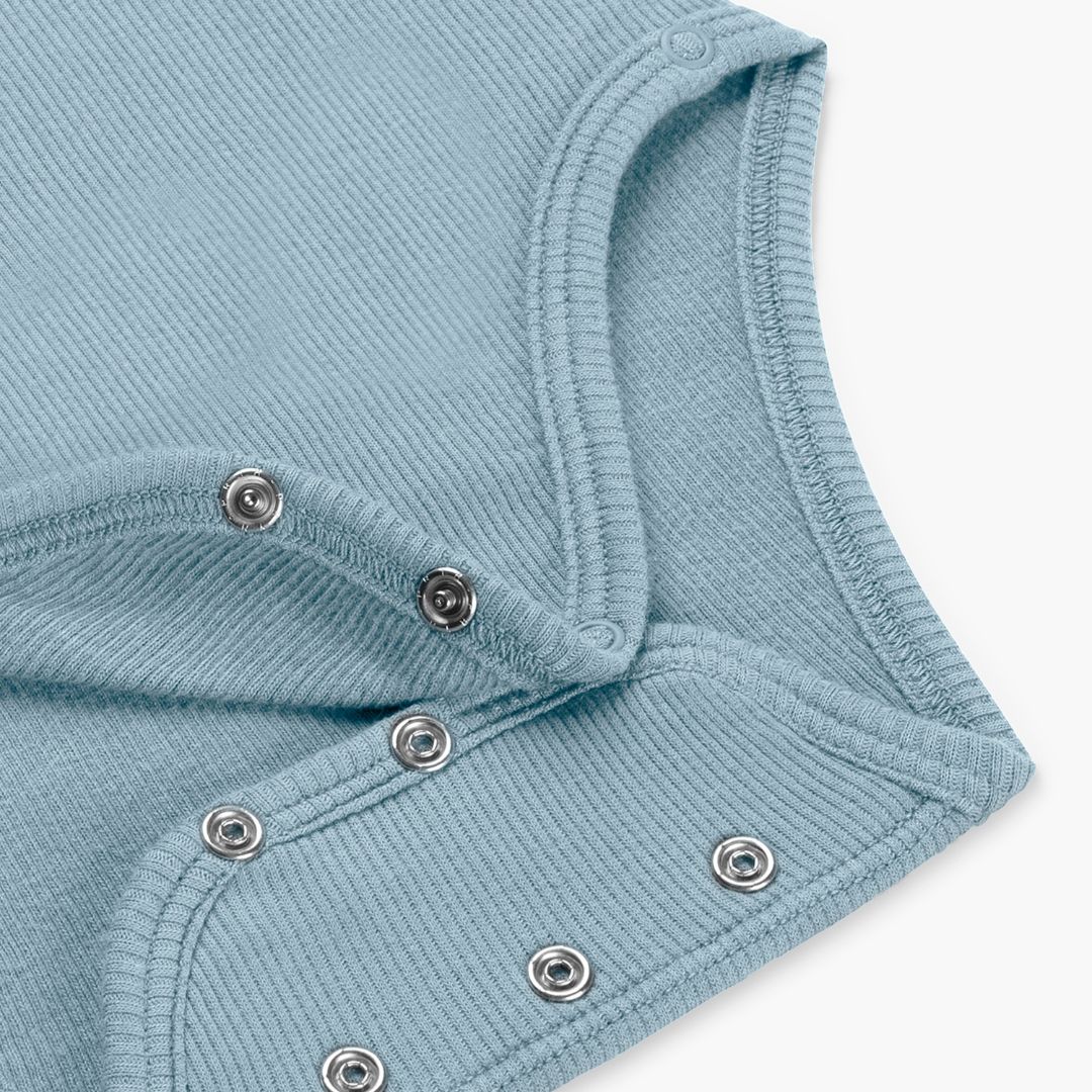 Romp & Roll wikkelromper lange mouw - breeze