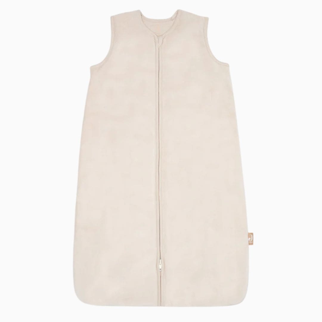 Jollein velvet slaapzak in de kleur oatmeal