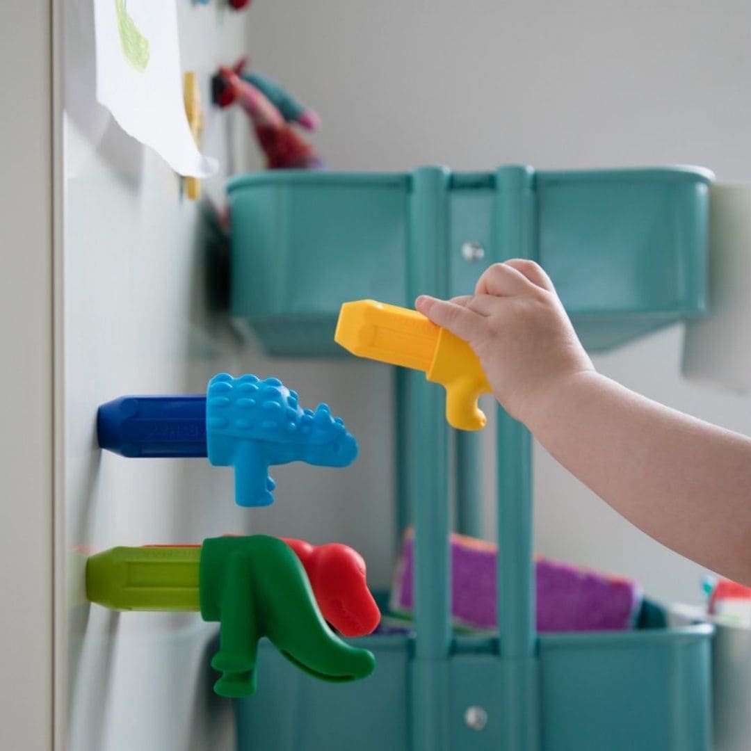 smartmax magnetisch speelgoed voor dreumes en peuter my first dinosaurs set met dinosaurussen