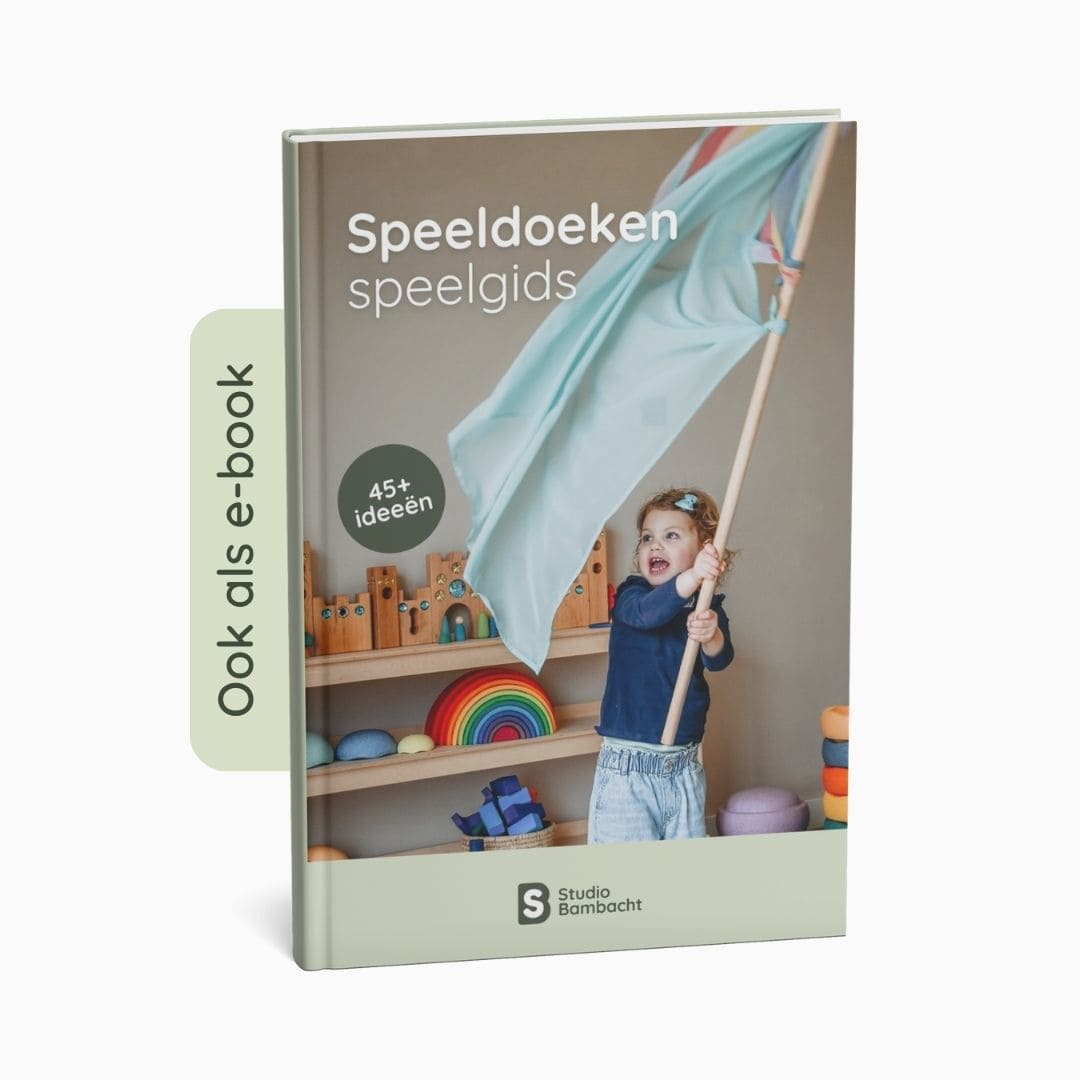 Cover van de speelgids over speeldoeken bij Studio Bambacht