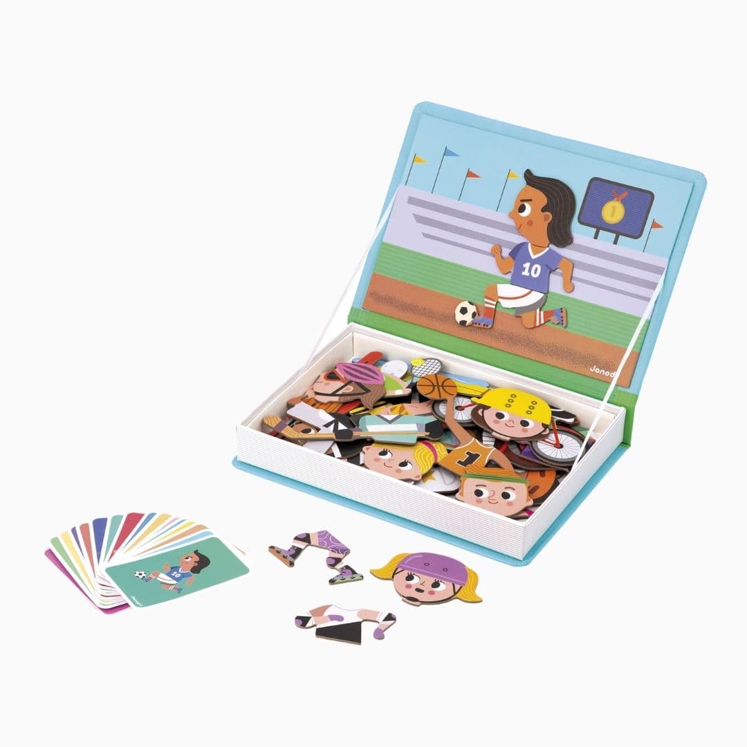 Janod magneetboek - sporten