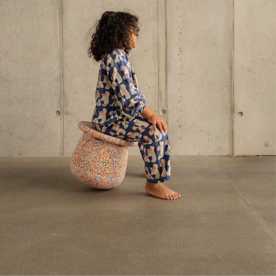 Stapelstein dynamic small - super confetti