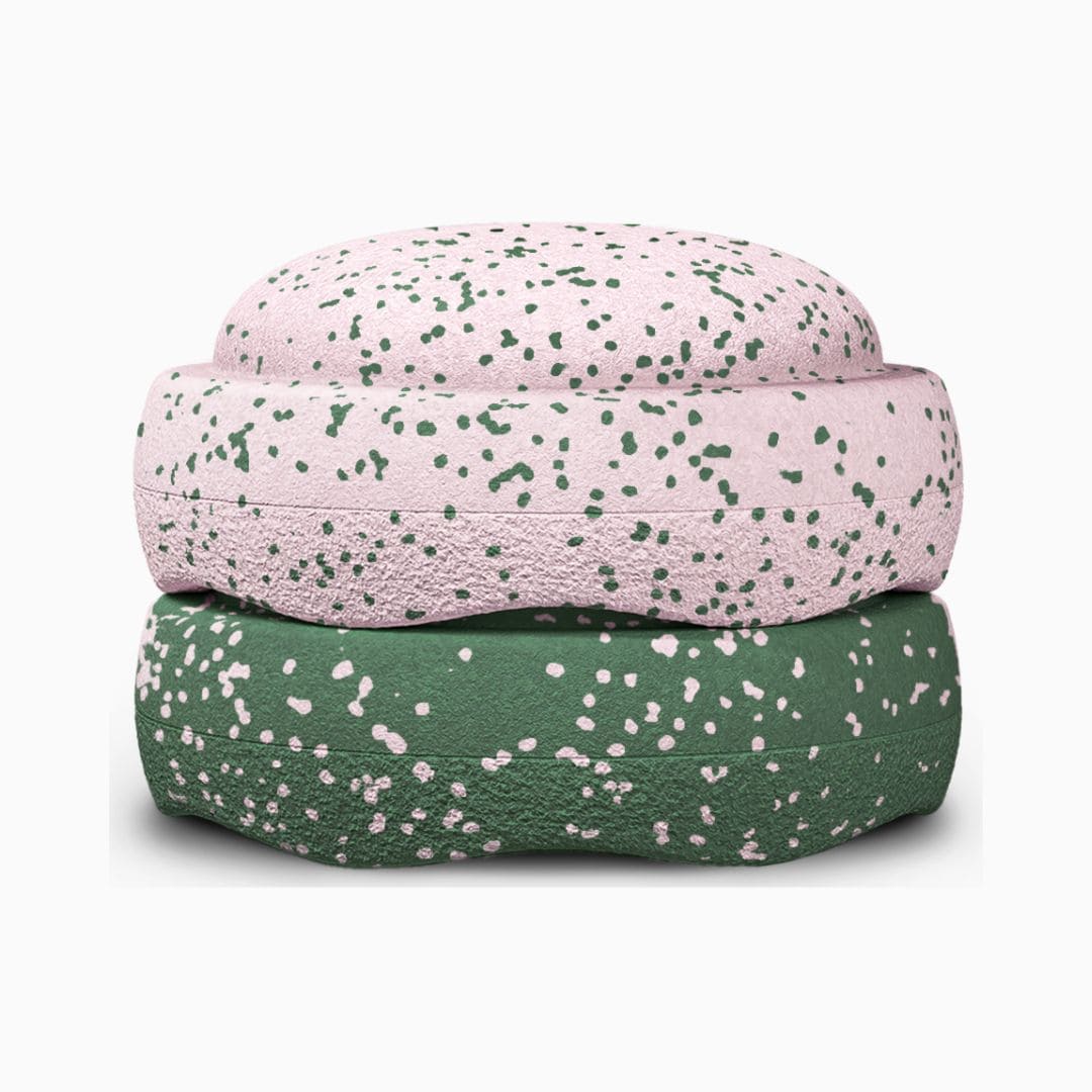 stapelstein limited edition grow set met blush and dark green