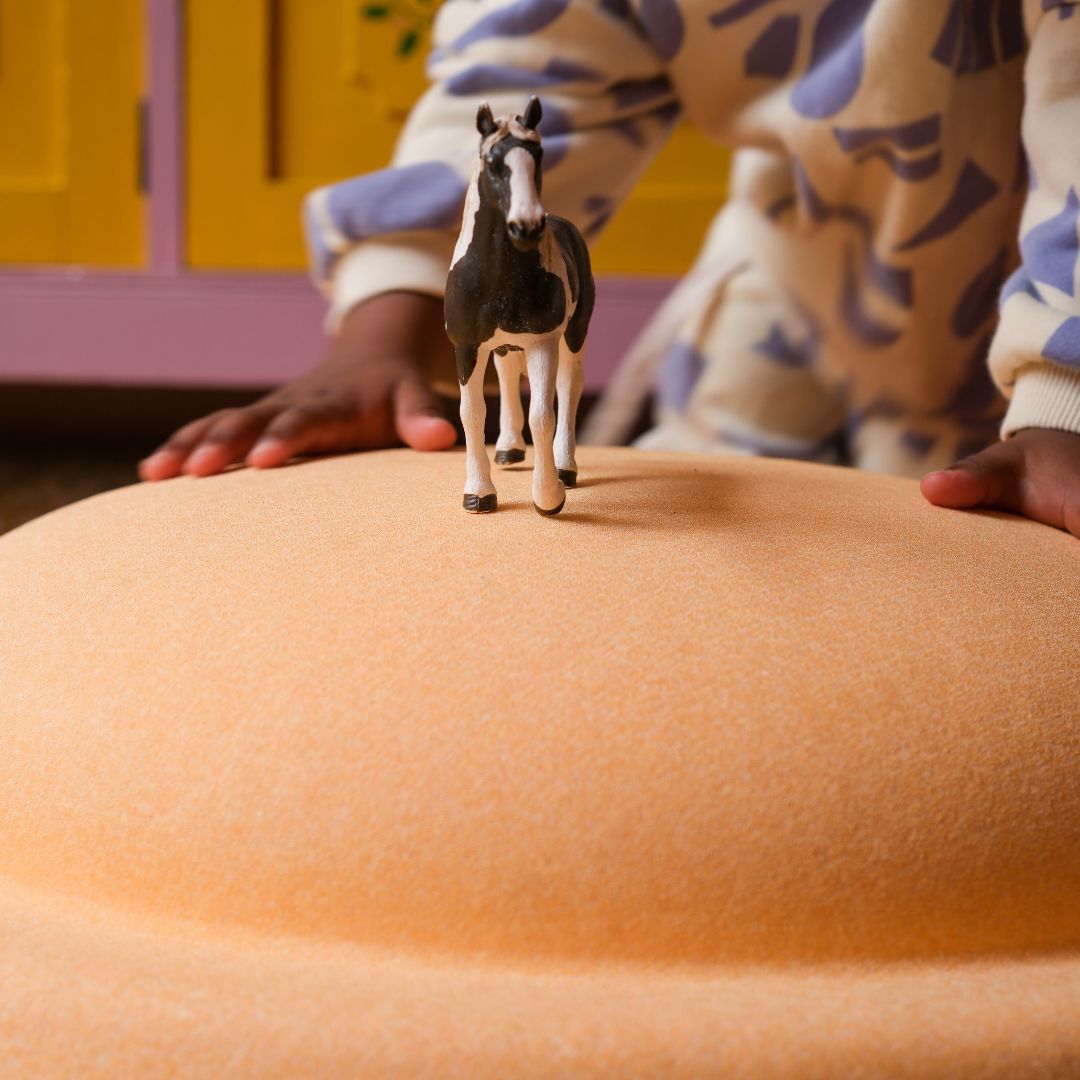 stapelstein grow steen lichtoranje