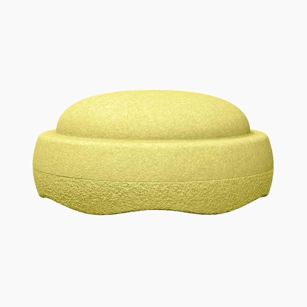 stapelstein grow steen in de kleur lichtgeel