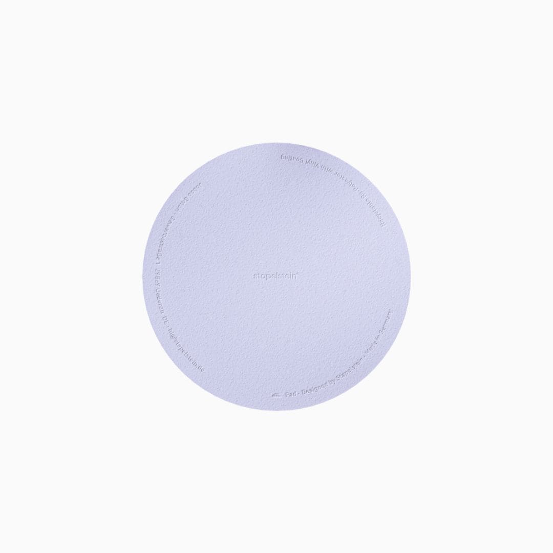 stapelstein pad zitkussen light violet pastel paars