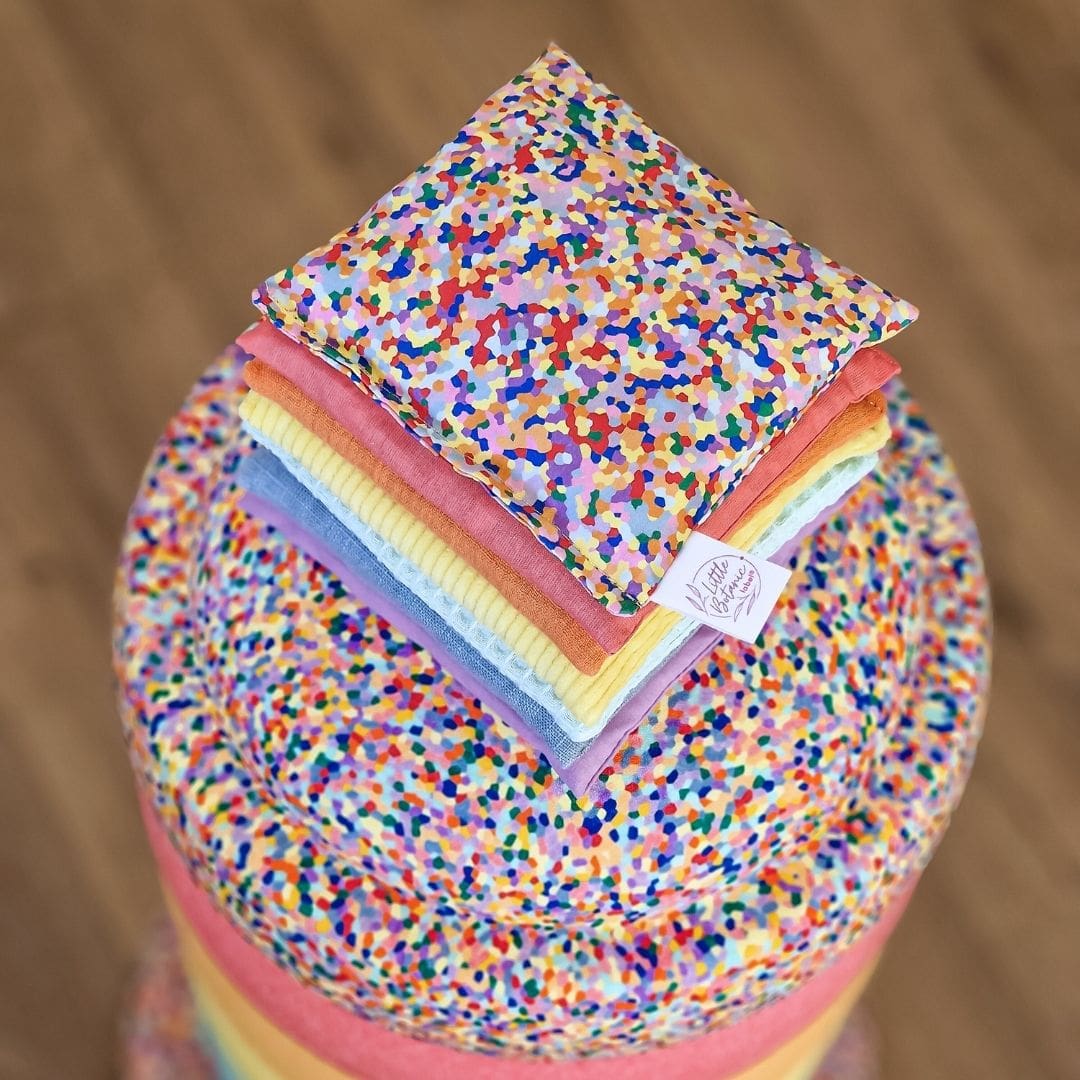 Stapelstein aanbieding voordeelbundel super confetti pastel
