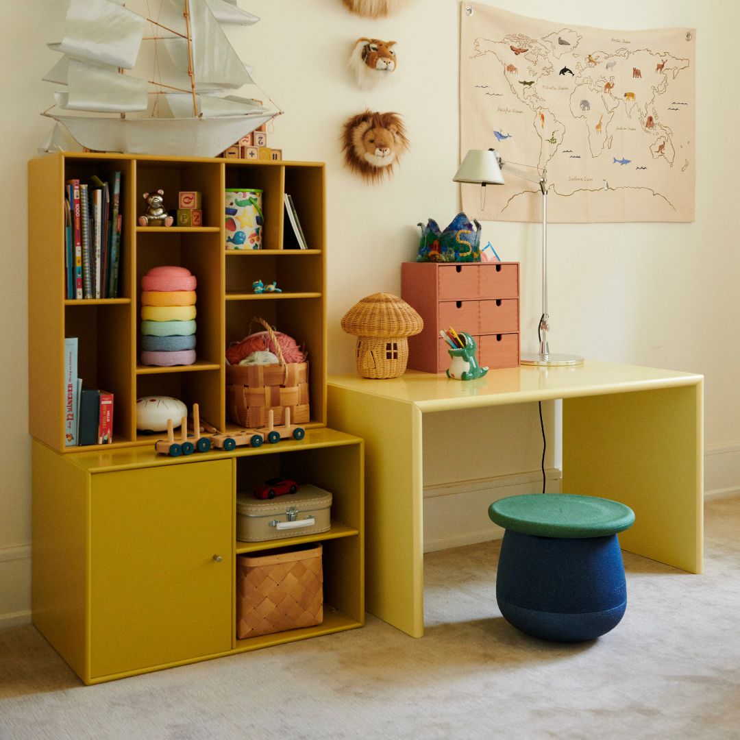 Stapelstein Base - schemerblauw