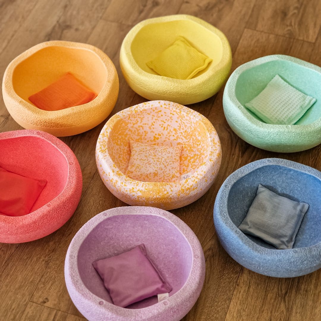 stapelstein voordeelbundel pastel en petal met stenen en pittenzakjes