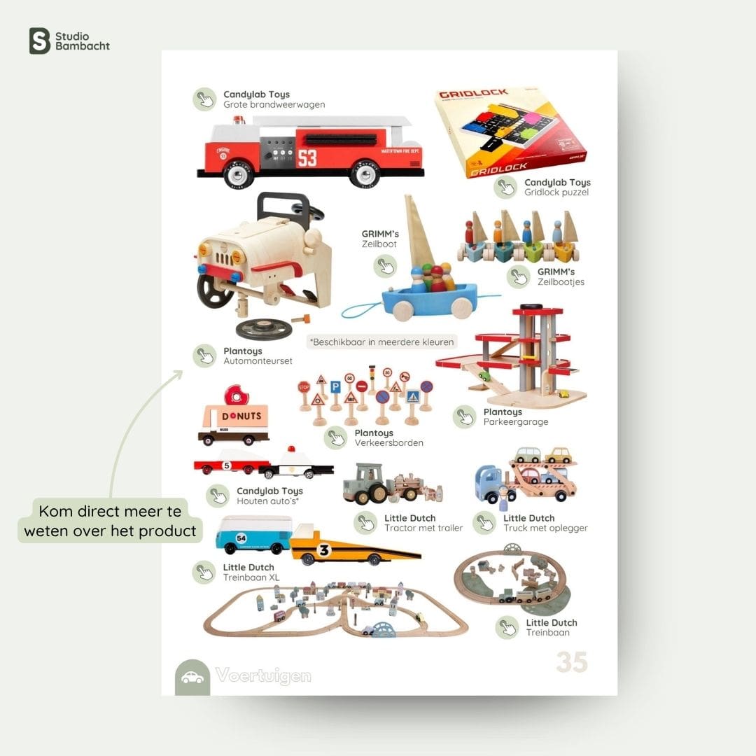 Het grote Studio Bambacht speelgoedboek | Gedrukt