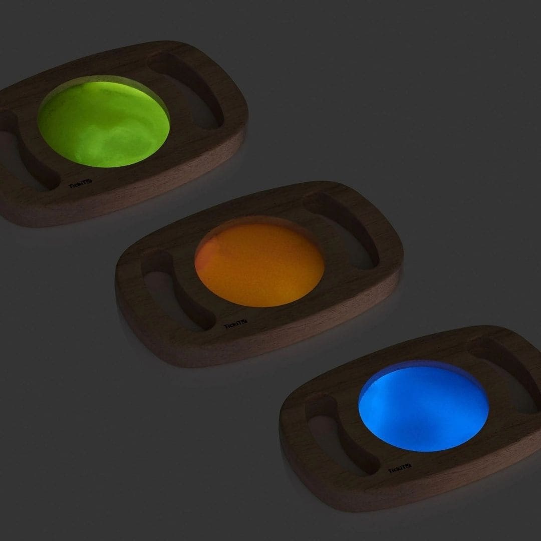 Tickit gemakkelijk vast te houden glow-panelen set