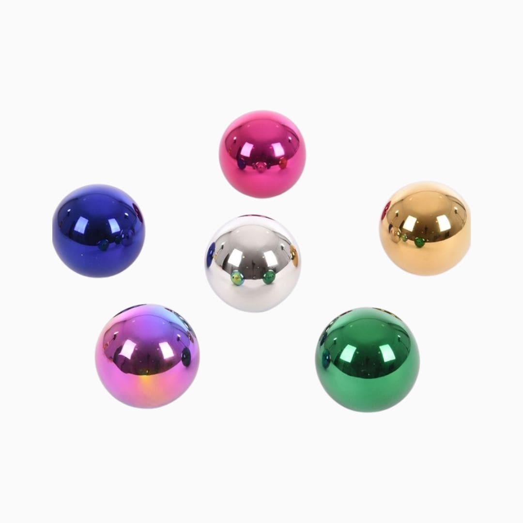 tickit relflecterende sensorische ballen in metallic kleuren