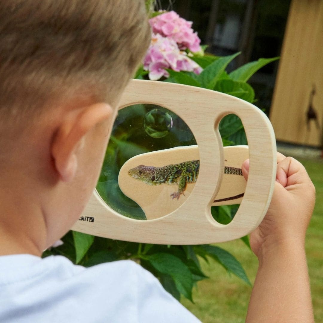 Tickit gemakkelijk vast te houden vergrootglas