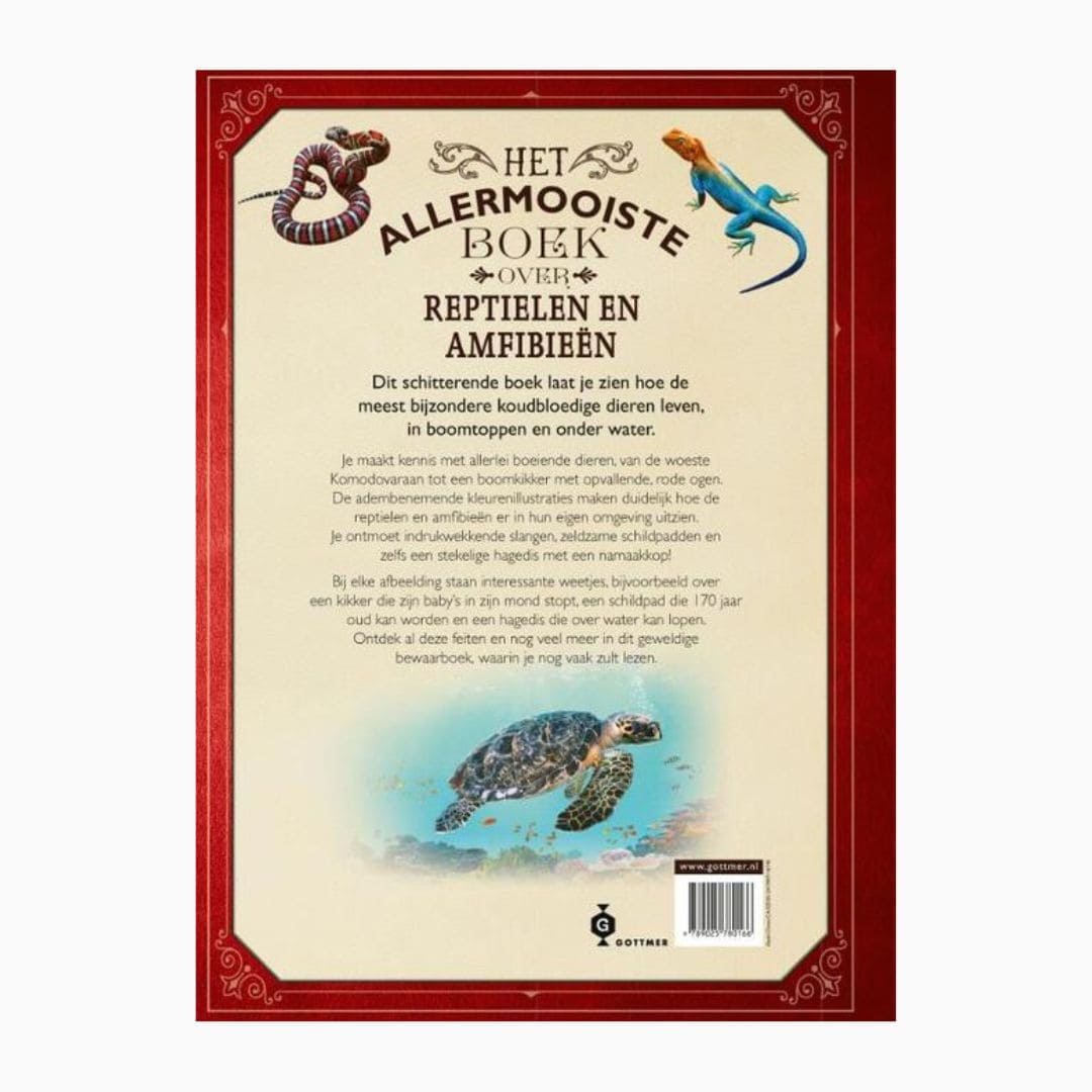 Het allermooiste boek over reptielen en amfibieën geschreven door Tom Jackson