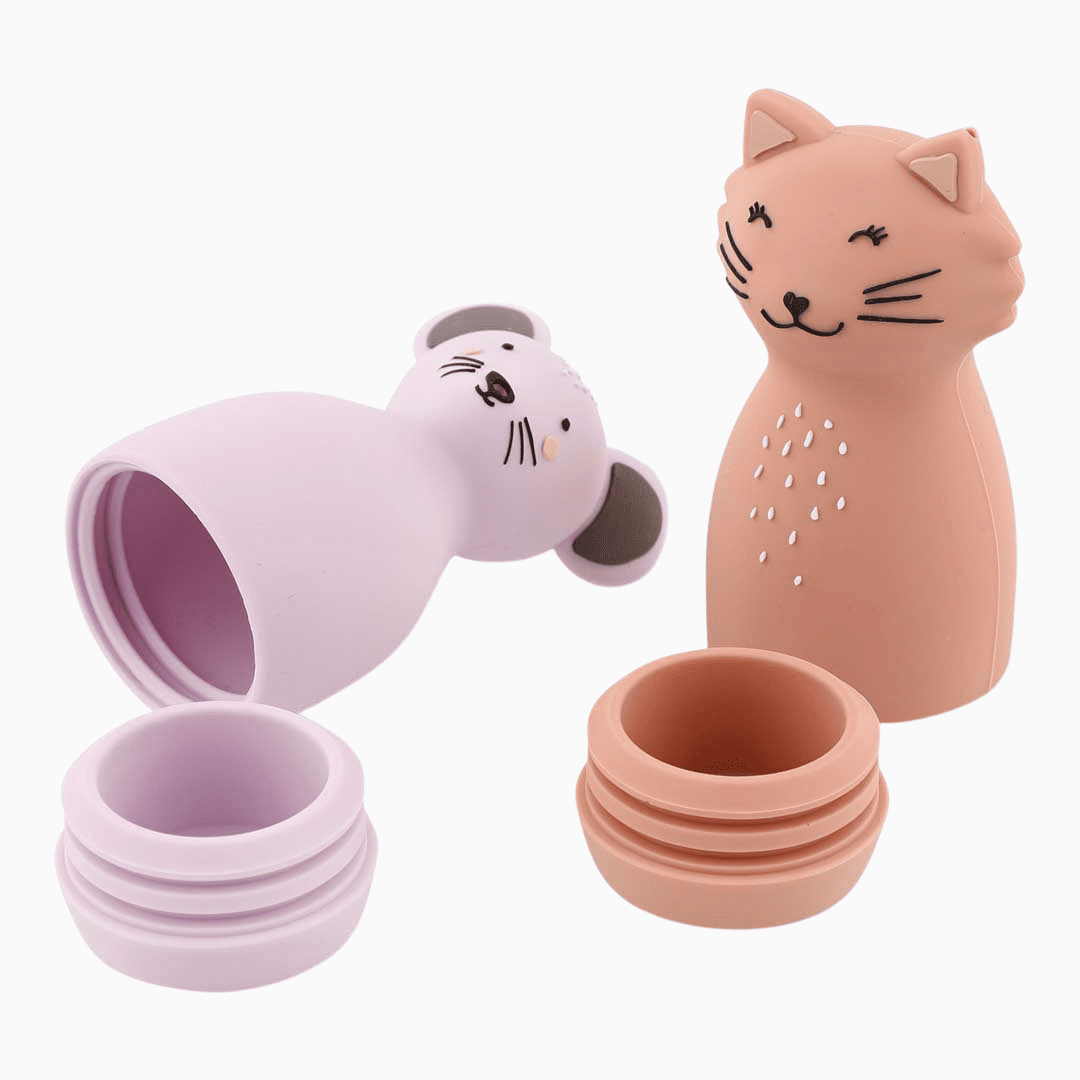 Trixie badspeeltje sproeier Mrs. Cat kat en Mrs. Mouse muis 