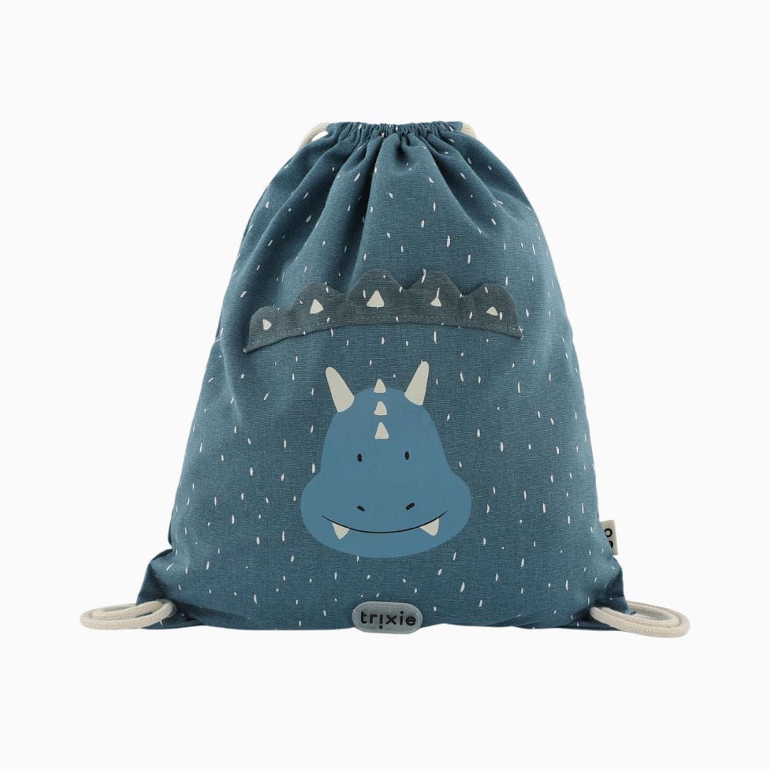 trixie gymtas van katoen met triceratops