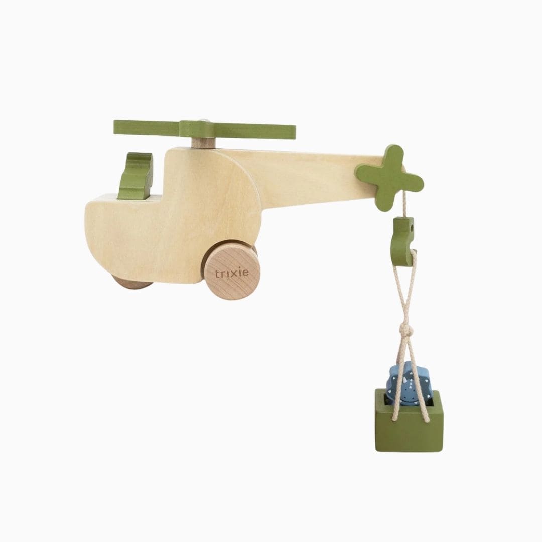 Trixie houten dierenhelikopter
