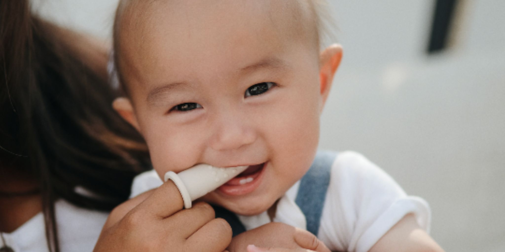 Siliconen vingertandenborstels voor je baby bij Studio Bambacht