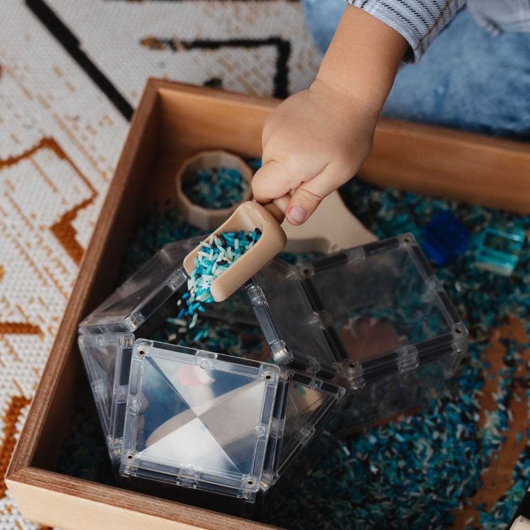 Studio Bambacht voorbeeldbundel winter wonderland speelbak vulling 