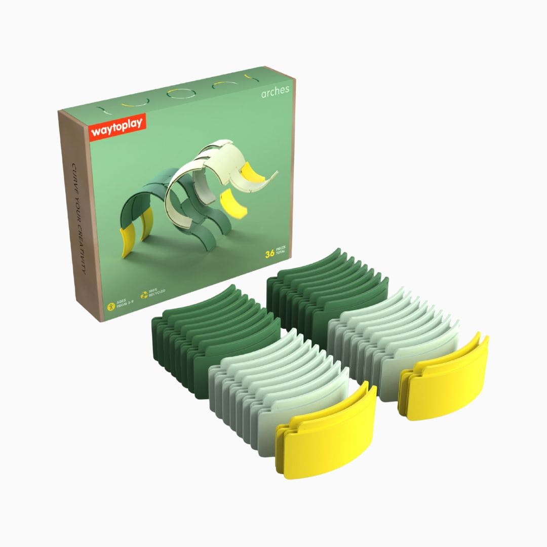 Waytoplay arches open einde speelgoedset 36-delig