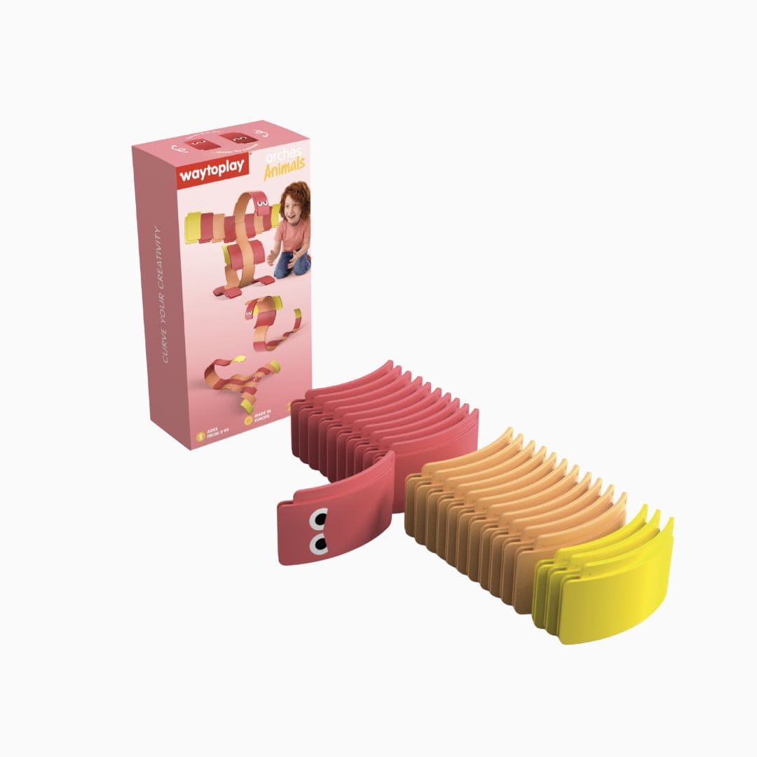 Waytoplay open einde speelgoed set arches in het thema reptielen
