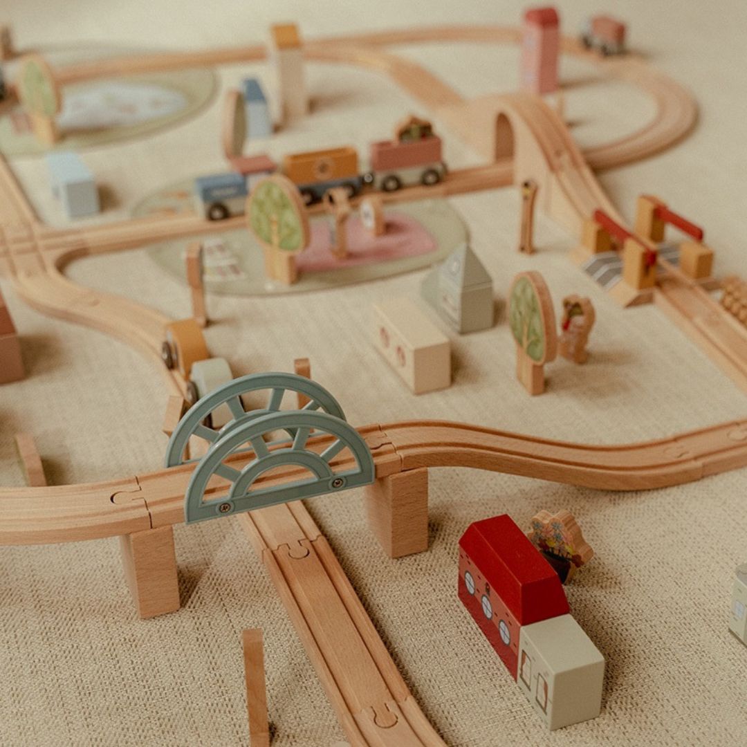 Little Dutch treinbaan set XL