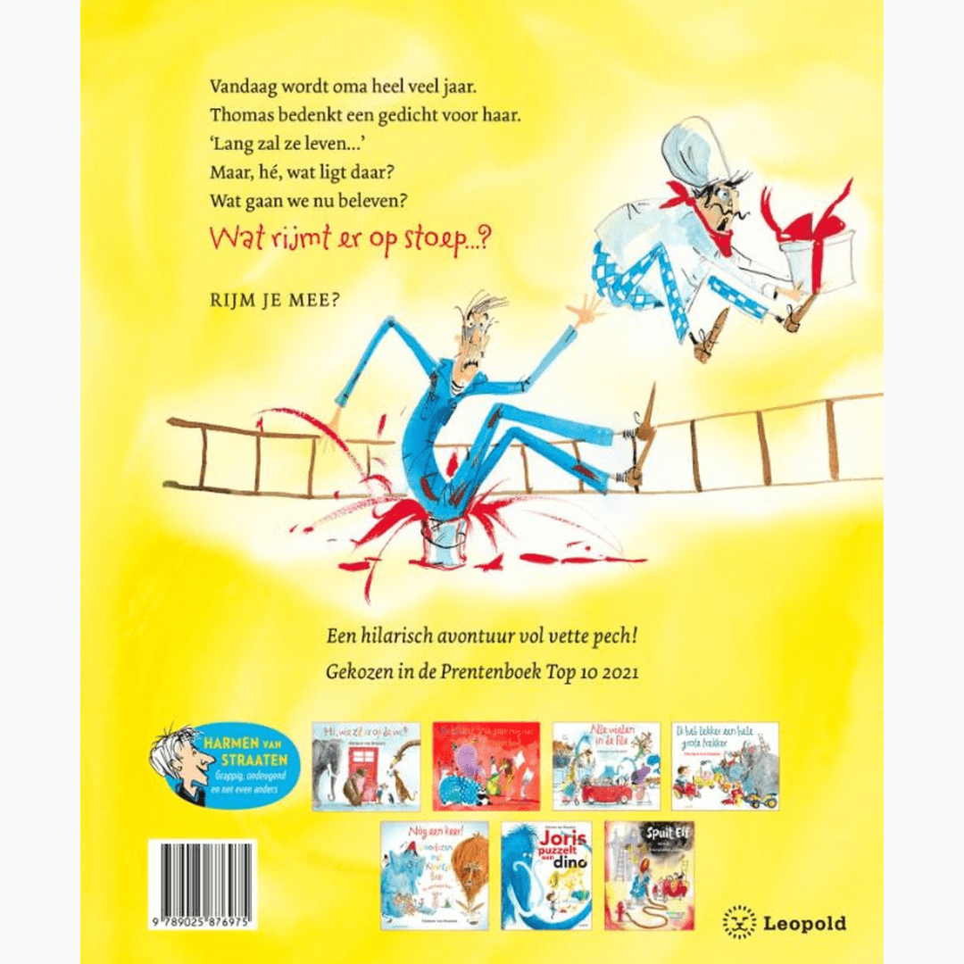 Wat rijmt er op stoep | Harmen van Straaten